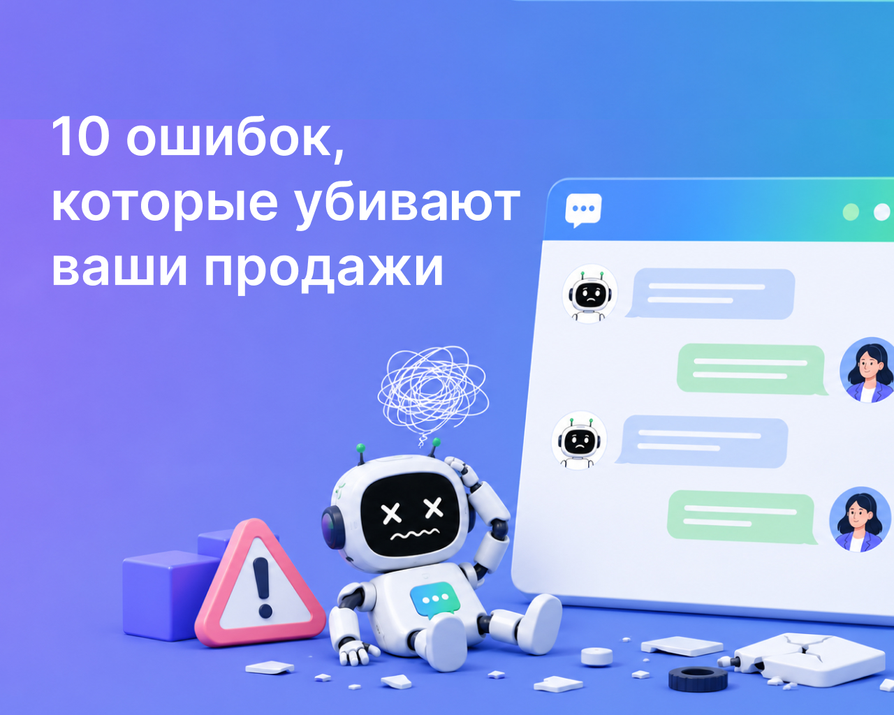 10 ошибок в работе с онлайн-чатами, которые убивают продажи